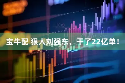 宝牛配 狠人刘强东，干了22亿单！