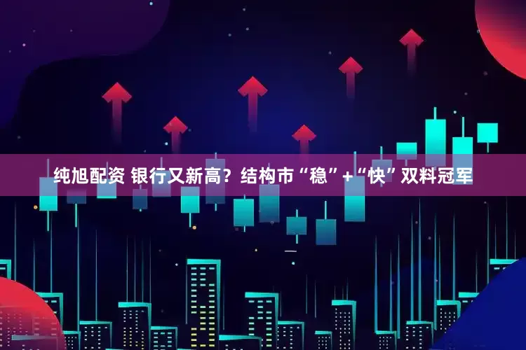 纯旭配资 银行又新高？结构市“稳”+“快”双料冠军
