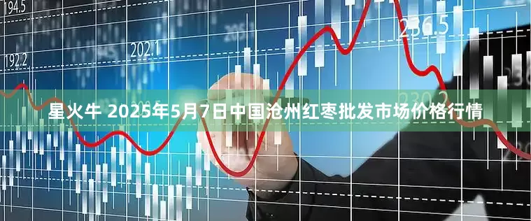 星火牛 2025年5月7日中国沧州红枣批发市场价格行情