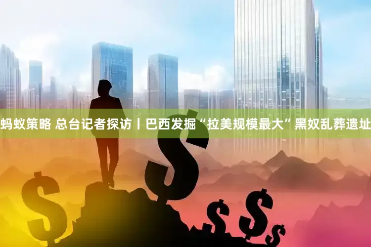 蚂蚁策略 总台记者探访丨巴西发掘“拉美规模最大”黑奴乱葬遗址